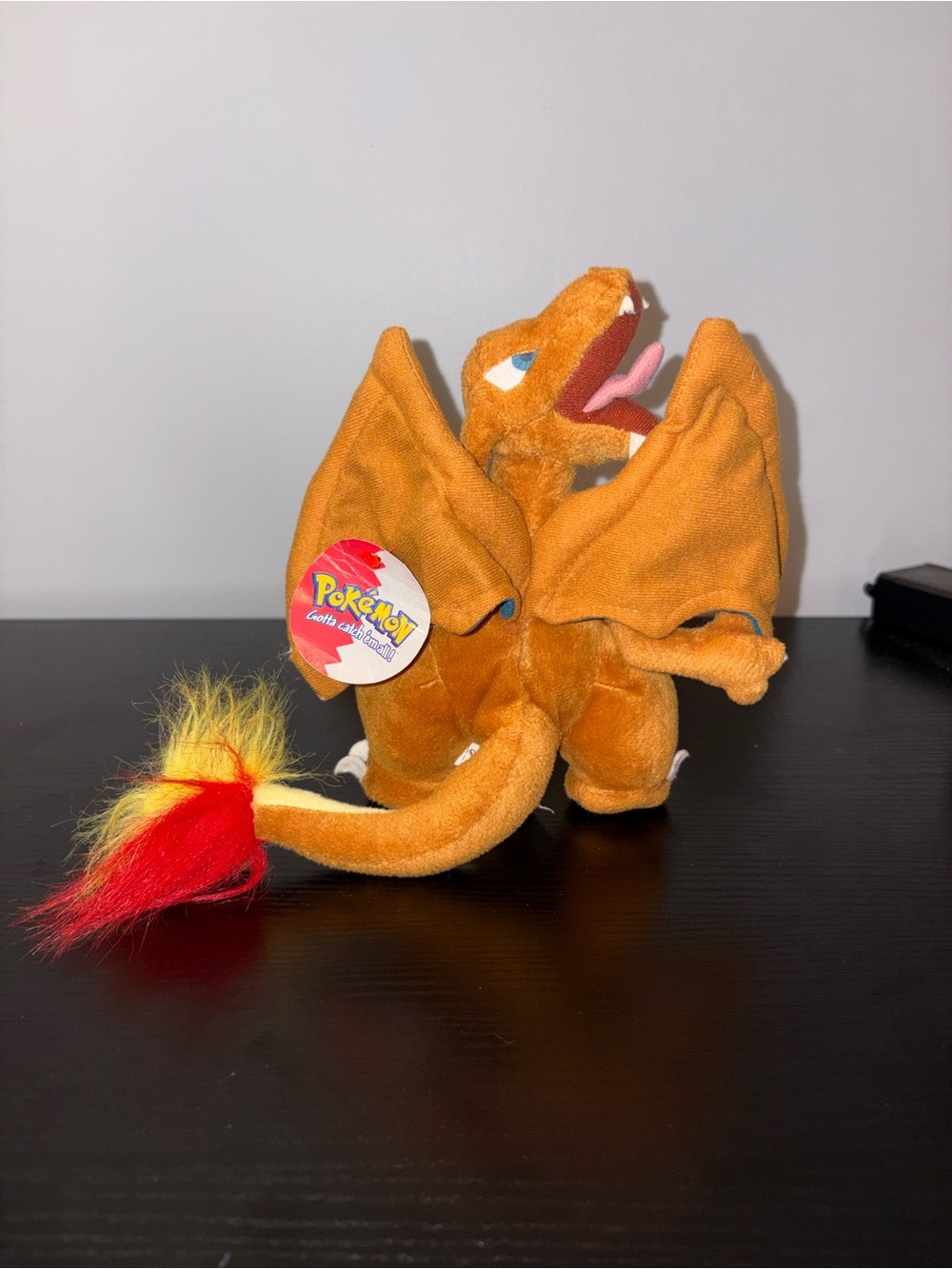 Vintage 1999 Pokémon Charizard Plush Nintendo Hasbro Toy With Hang Tag